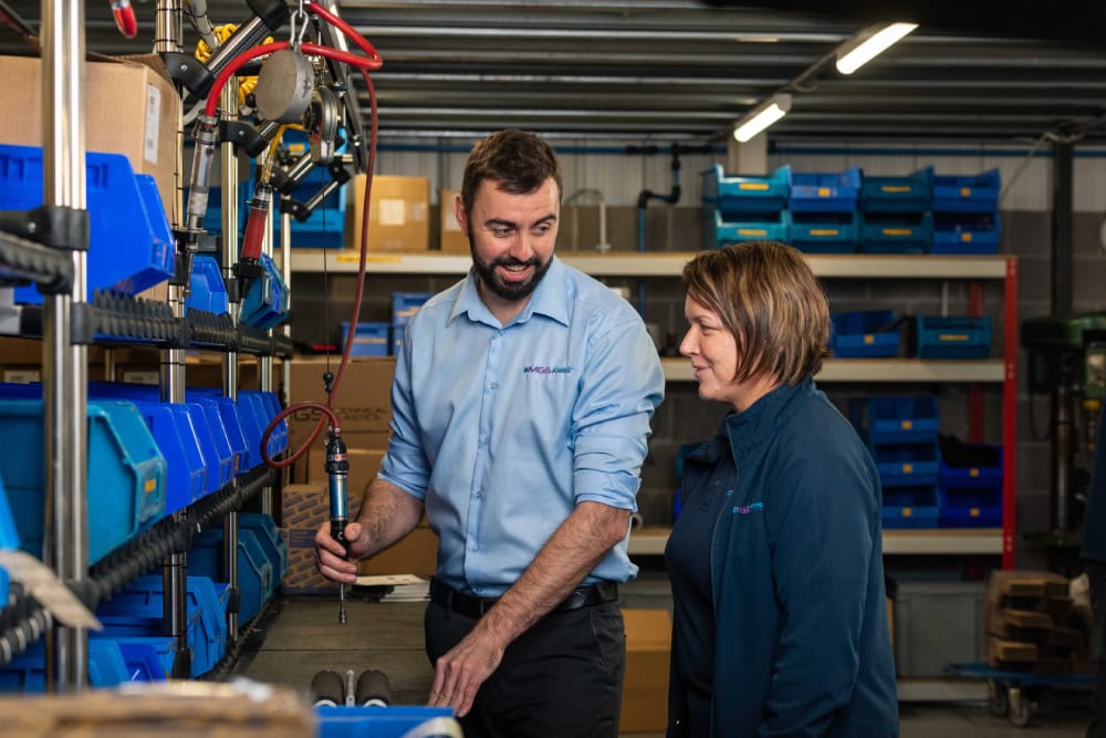 Employees working in MGS facilities